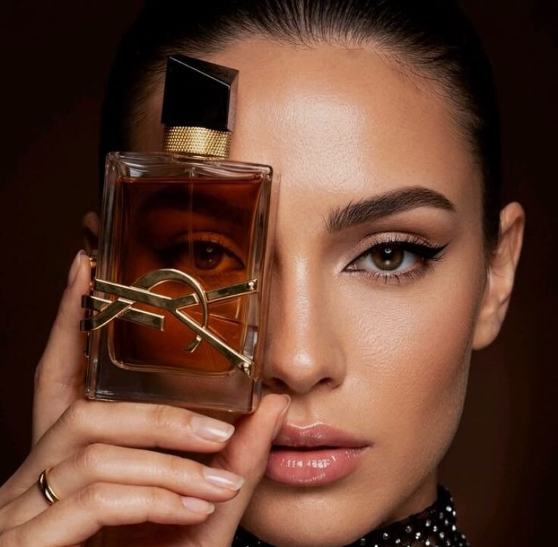 Golden Hour Fragrance _ High-Fashion Beauty Editorial
